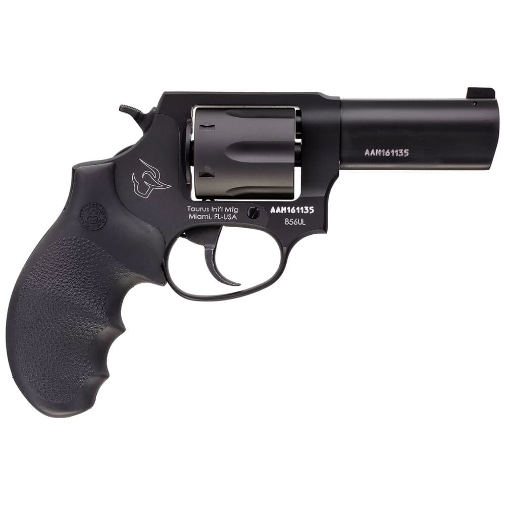 Taurus 856 .38 Special 3&quot; 6rd BSS/BSS N.S. Hogue Grip Revolver 2-85631ULNS