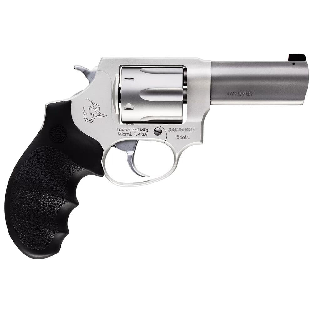 Taurus 856 .38 Special 3&quot; 6rd UL SS/SS N.S. Hogue Grip Revolver 2-85639ULNS