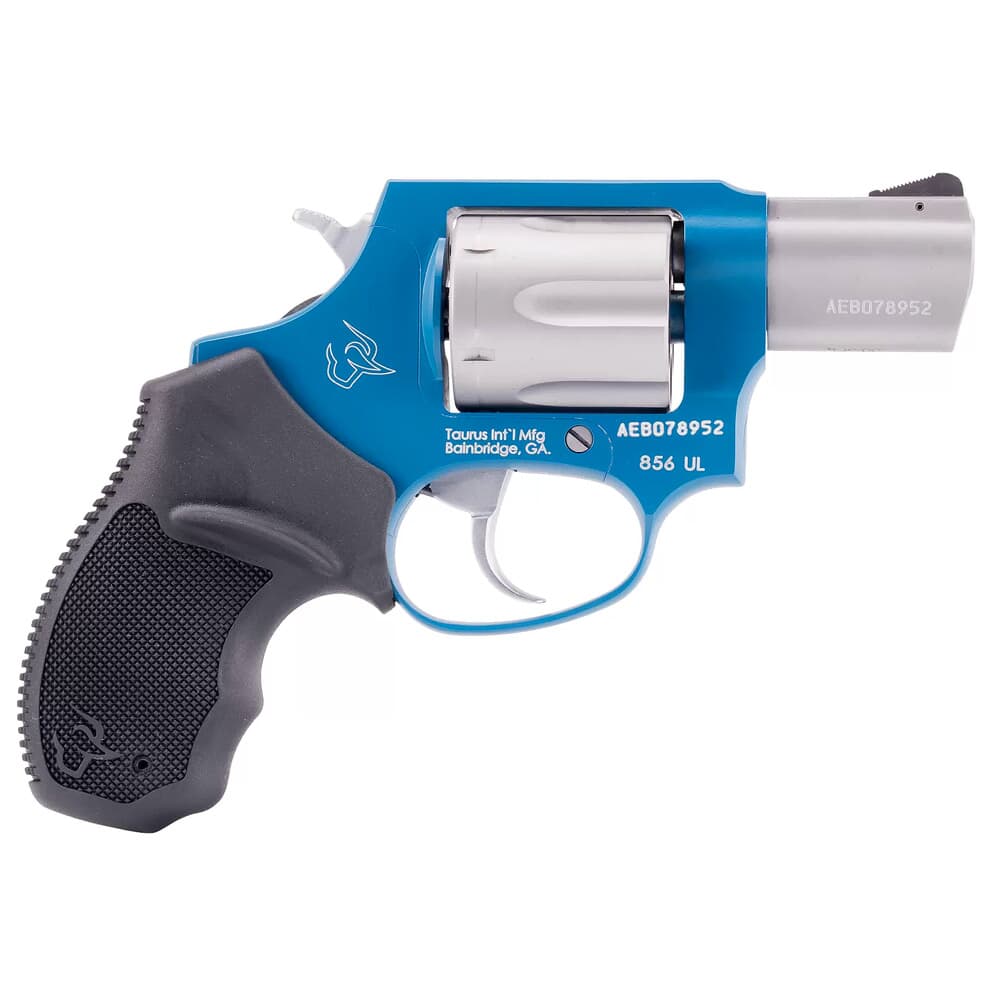 Taurus 856 .38 Special Sky Blue/Stainless Steel 2&quot; 6rd Revolver 2-85629ULC23