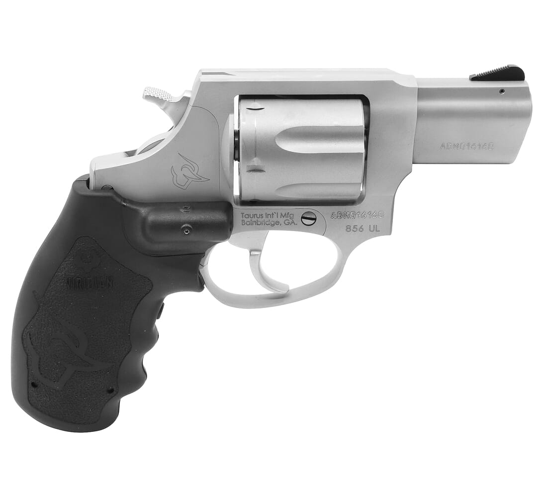 Taurus 856 .38 Special 2" UL SS/SS 6rd Viridian Red Laser Grip Revolver 2-856029ULVL