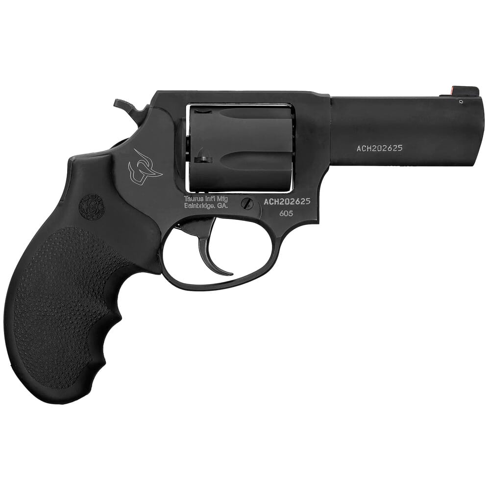 Taurus 605 .357 Mag 3" 5rd Mag BSS/BSS N.S. Hogue Grip Revolver 2-60531NS