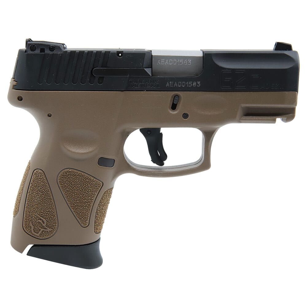 Taurus G2C .40 S&W BR/BK 3.26" Bbl BL Compact Pistol w/(2) 10rd Mags