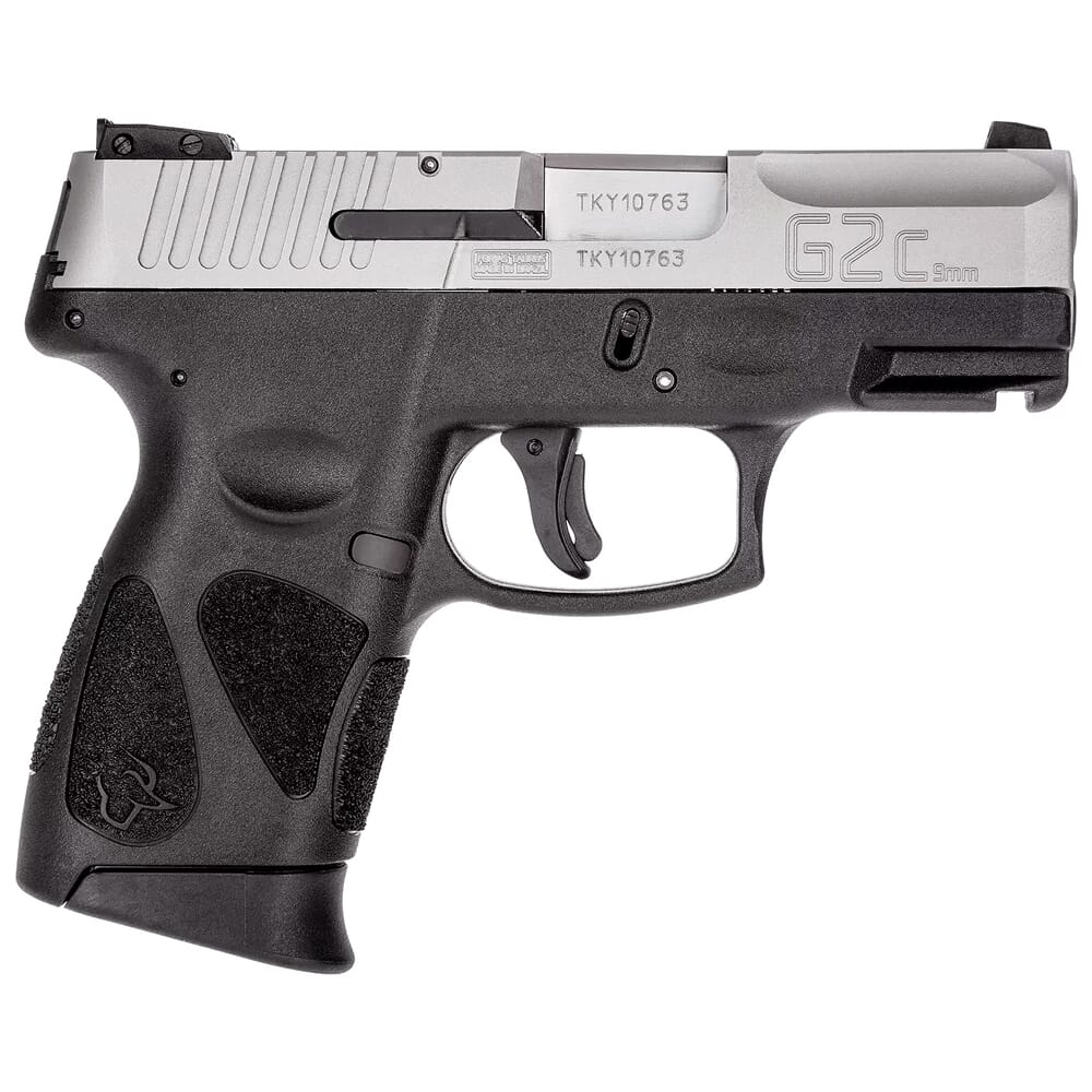 Taurus G2C 9mm Bk/SS 3.26" BL Pistol w/(2)10rd Mags 1-G2C939-10