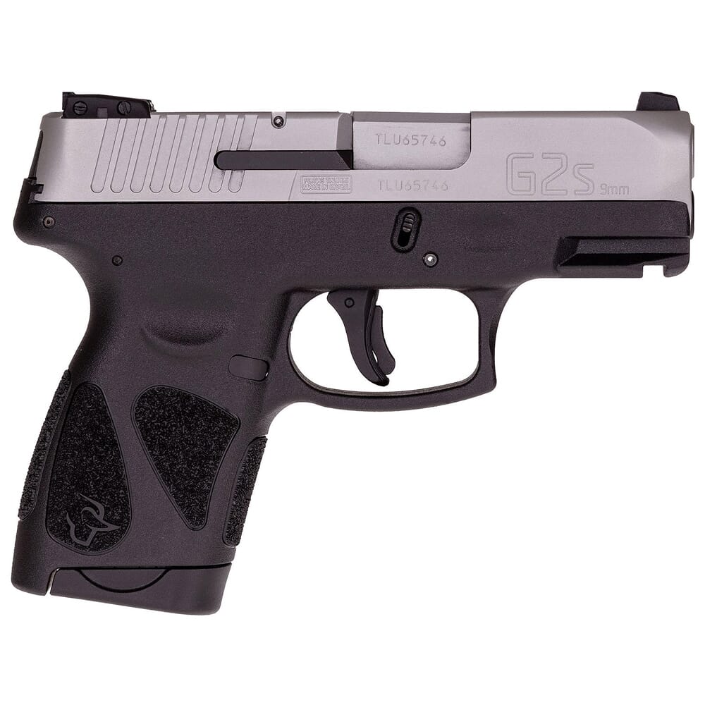 Taurus G2S 9mm Bk/SS 3.26" BL Pistol w/(2)7rd Mags 1-G2S939
