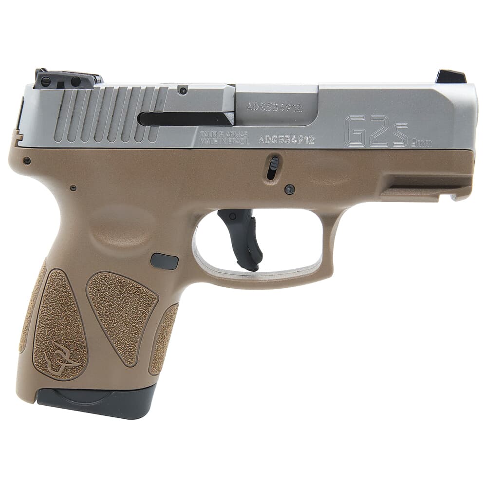 Taurus G2S 9mm BR/SS 3.26&quot; BL Pistol w/(2)7rd Mags 1-G2S939B