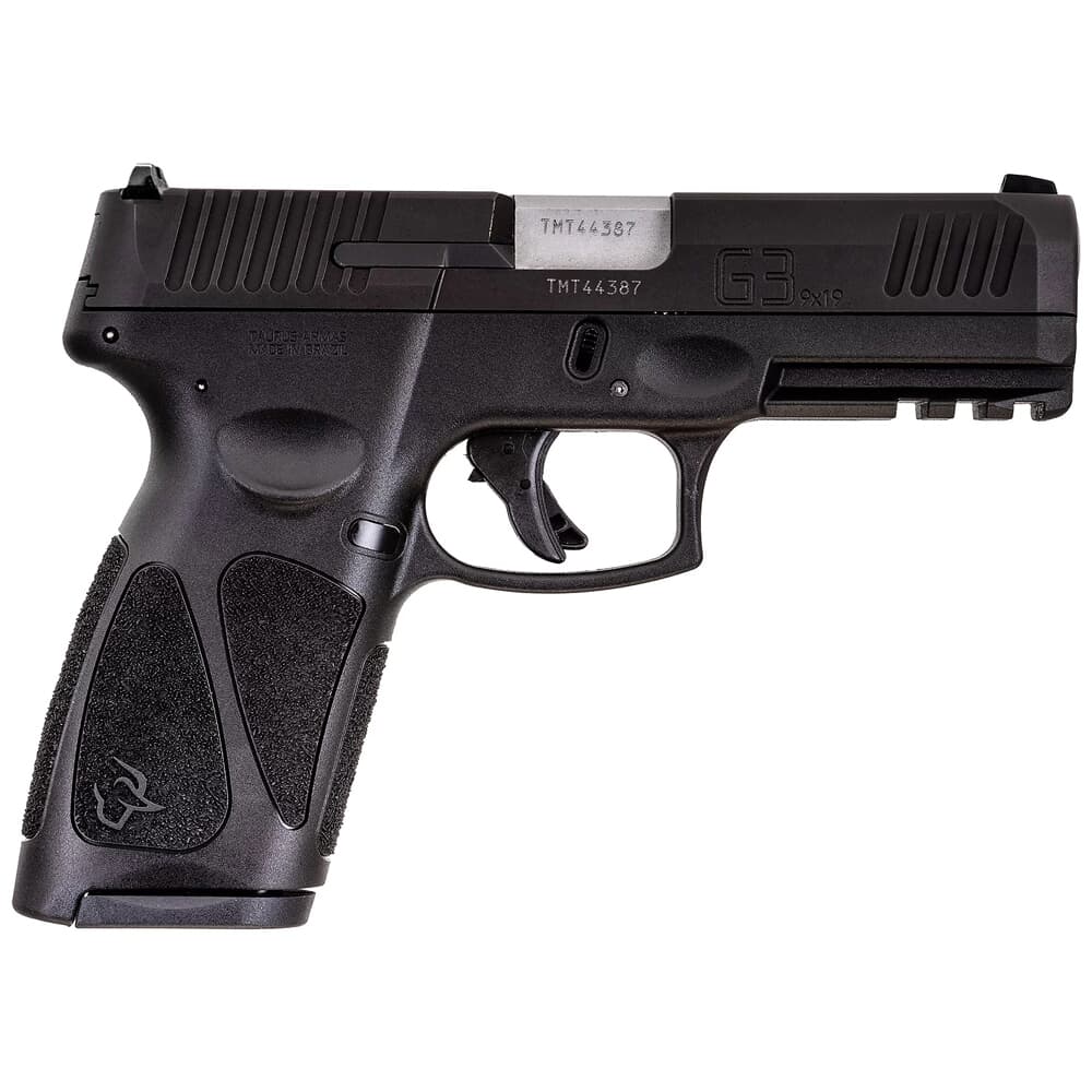 Taurus G3 9mm Blk/Blk 4&quot; Bbl Pistol w/(2)15rd Mags 1-G3B941-15