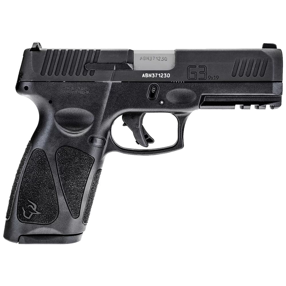 Taurus G3 9mm Bk/Bk 4" Pistol w/(1)15rd & (1)17rd Mags 1-G3B941