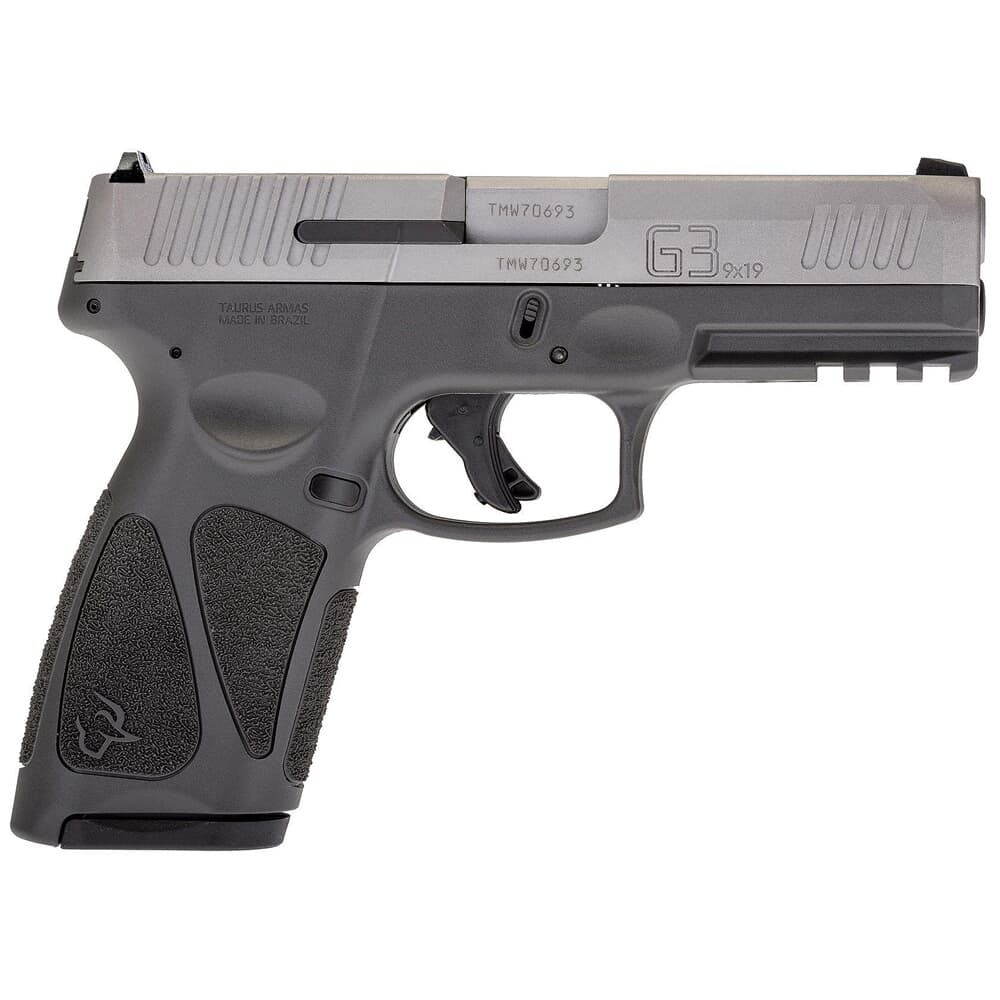 Taurus G3 9mm GR/SS 4" BL Pistol w/(1)15rd & (1)17rd Mag 1-G3B949G