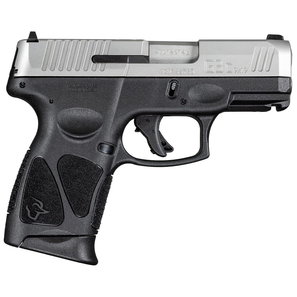 Taurus G3C 9mm Bk/SS 3.26" Pistol w/(3)12rd Mags 1-G3C939