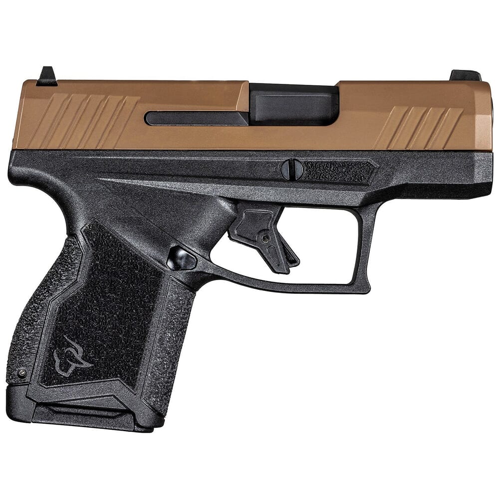 Taurus GX4 9mm Bk/Troy Coyote Brown 3" Pistol w/(2)11rd Mags 1-GX4M93E