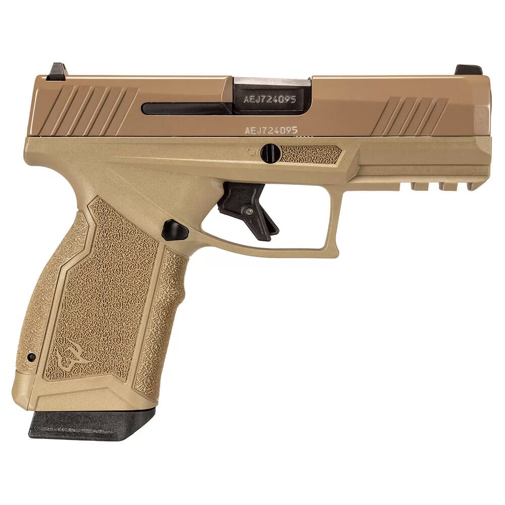 Taurus GX4 9mm Flat Dark Earth 3.7" Pistol w/(2) 15rd Mags 1-GX4CR94UU