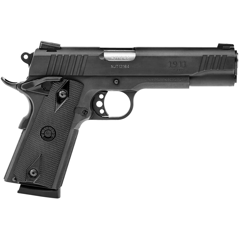 Taurus PT1911 .45 ACP Bk/Bk 5" Pistol w/(1)8rd Mag 1-191101FS