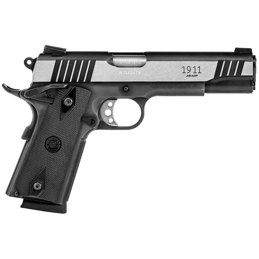 Taurus PT1911 .45 ACP Bk/Duo 5" Pistol w/(2)8rd Mags 1-191101DT