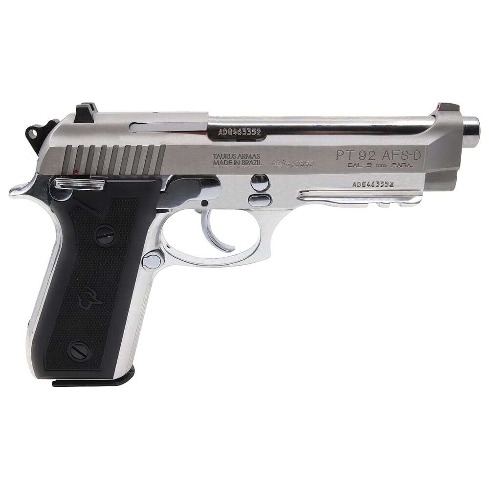 Taurus PT92 9mm SS/SS 5" Pistol w/(2)17rd Mags 1-920159-17