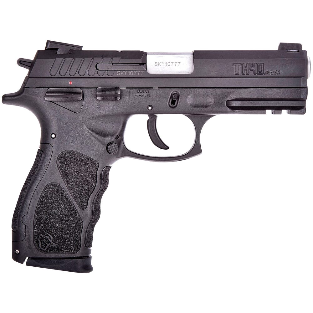 Taurus TH40 .40 S&W Bk/Bk 4.25" BL Pistol w/(2)15rd Mags 1-TH40041
