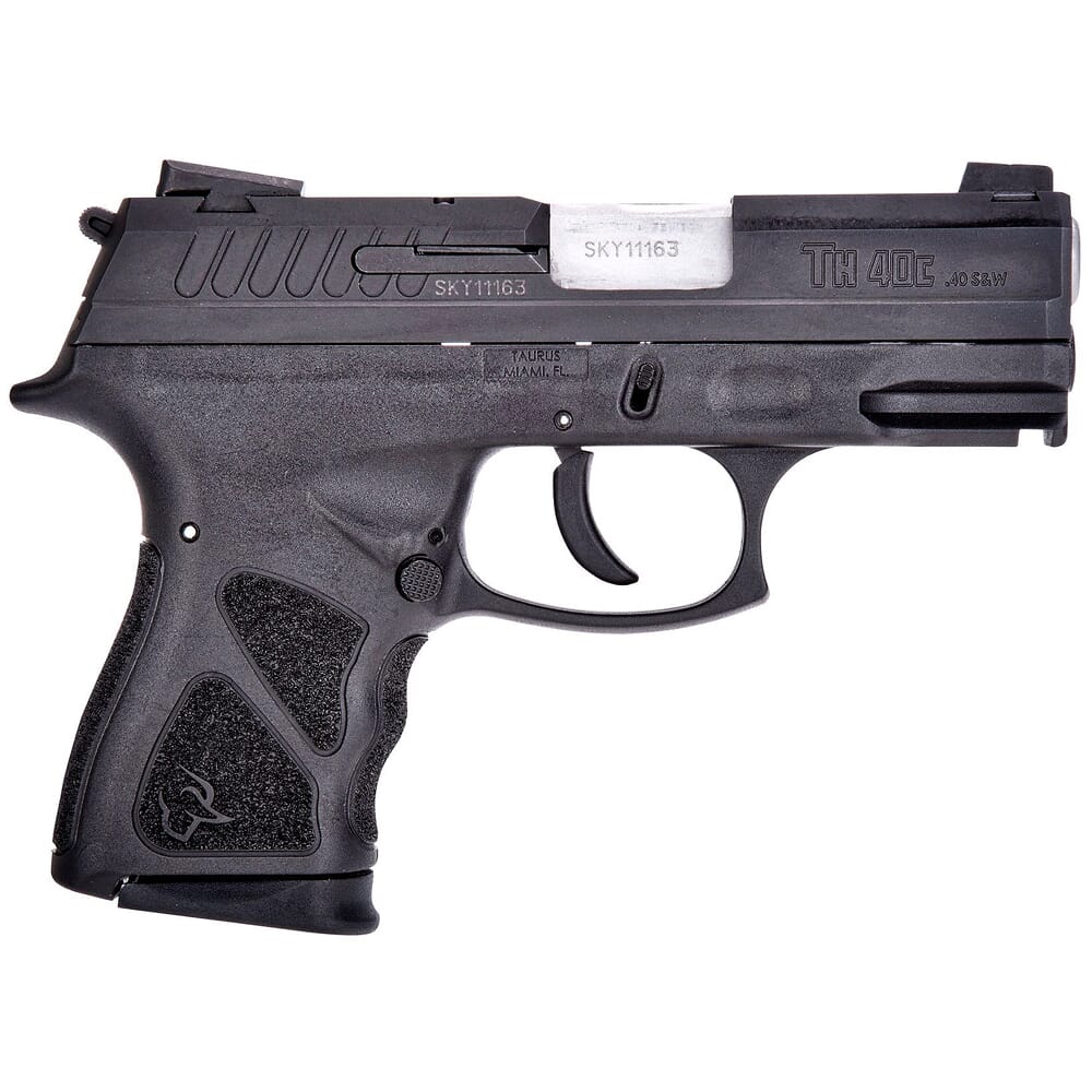 Taurus TH40 .40 S&W 3.54'' Bbl BK/BK Compact Pistol w/(2) 10rd Mags