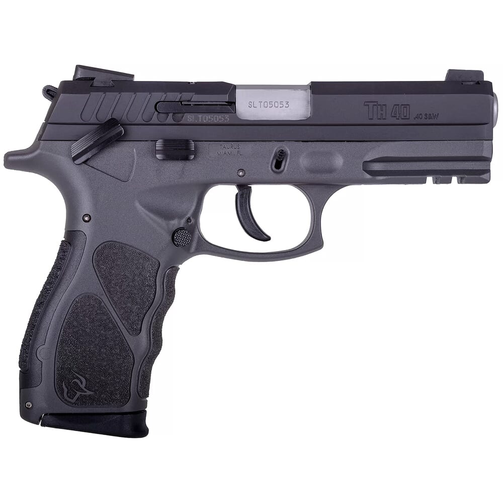 Taurus TH40 .40 S&W GR/Bk 4.25" BL Pistol w/(2)15rd Mags 1-TH40041G