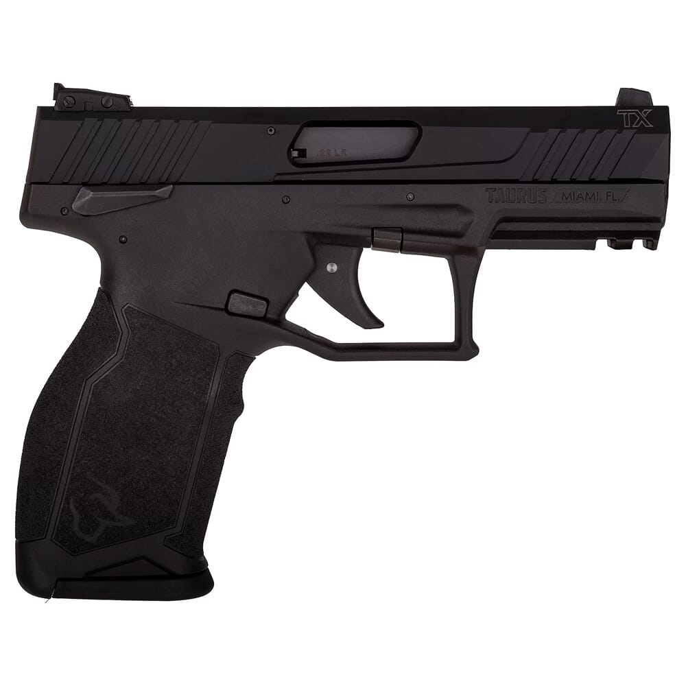 Taurus TX22 .22 LR 4.165" Non-Threaded Bbl Black Pistol w/(2) 16rd Mags 1-TX22341-16