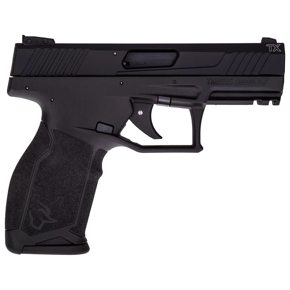 Taurus TX22 22LR Bk/Bk 4&quot; Non-Manual Safety Pistol w/(2)10rd Mags 1-TX22241-10