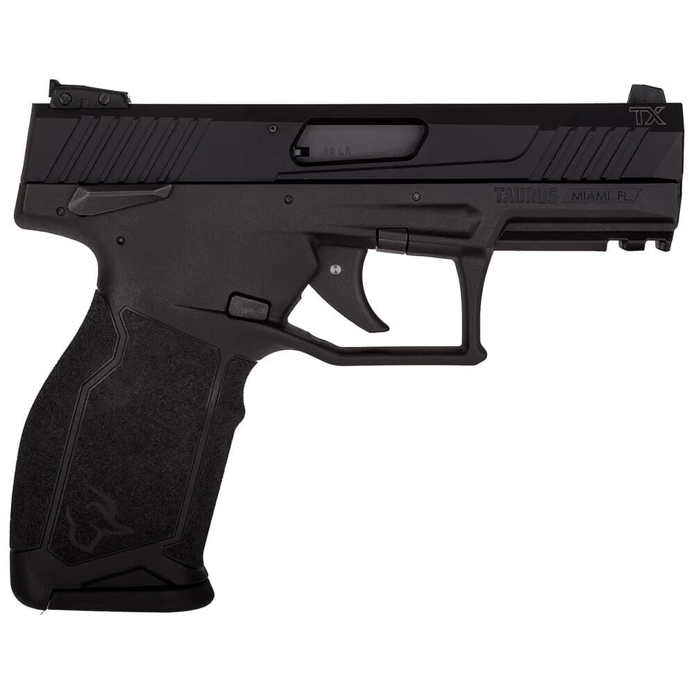 Taurus TX22 22LR Bk/Bk 4.165&quot; Non-Threaded Pistol w/(2)10rd Mags 1-TX22341-10