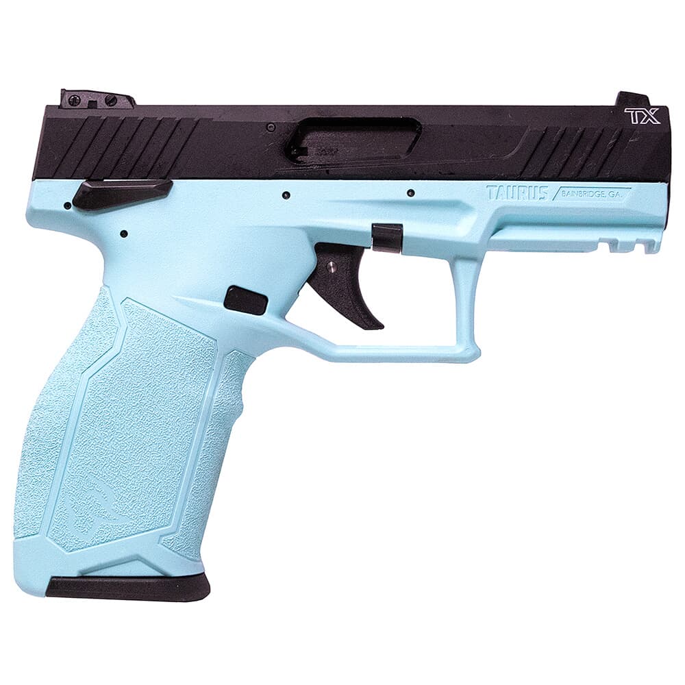 Taurus TX22 22LR 4" Cyan/Black Pistol w/(2)16rd Mags 1-TX22141C