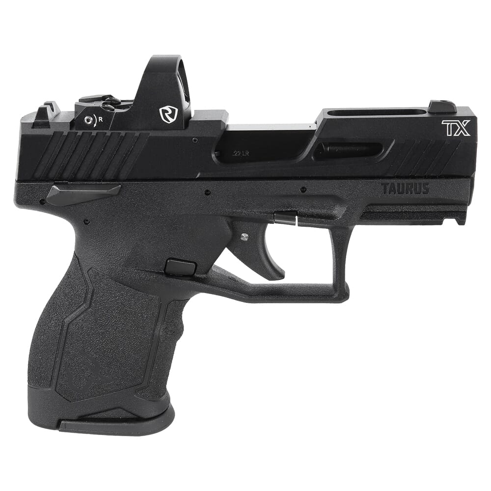 Taurus TX22 Compact .22 LR Black 3.6" Riton Sight Pistol w/(2) 10rd Mags 1-TX22131-10RI