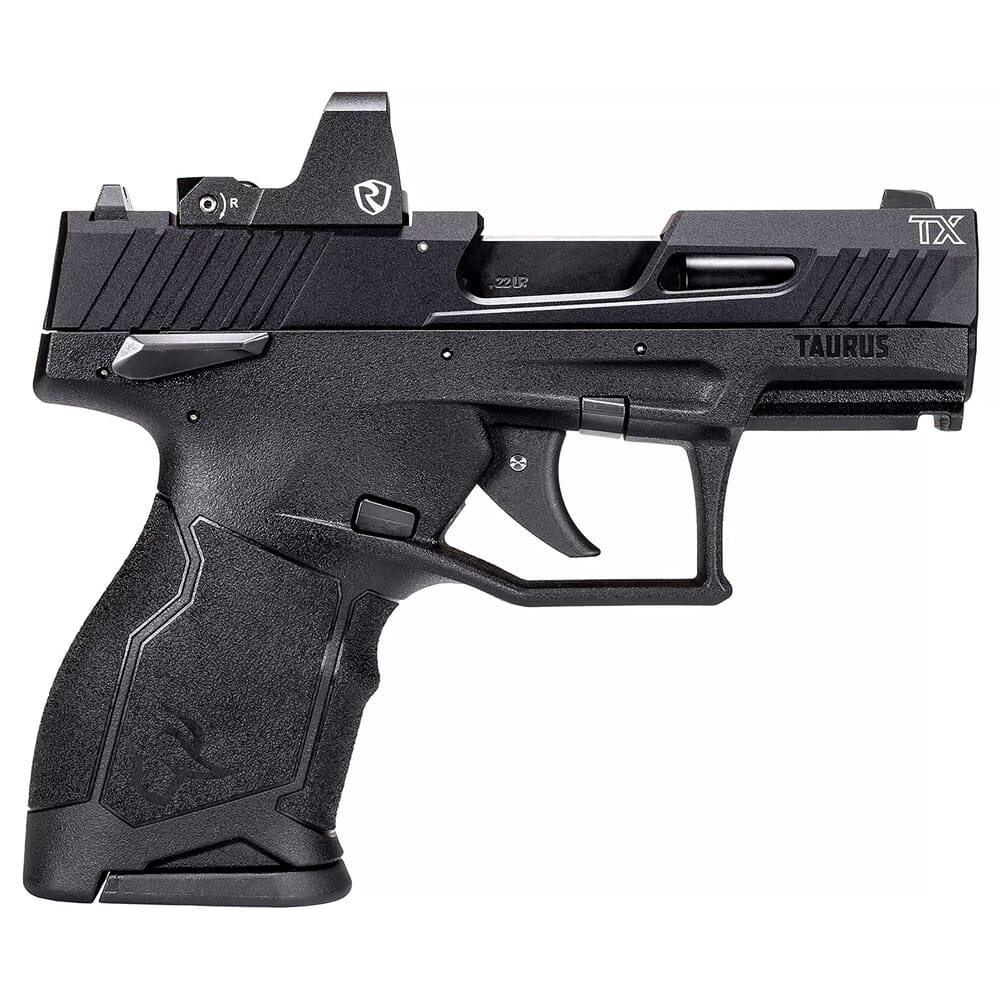Taurus TX22 Compact .22 LR Black 3.6" Riton Sight Pistol w/(2) 13rd Mags 1-TX22131-RI