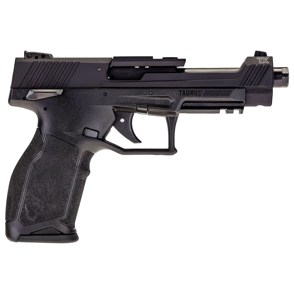 Taurus TX22 Competition 22LR 5.4" Bk/Bk Pistol w/(3)10rd Mags 1-TX22C151-10