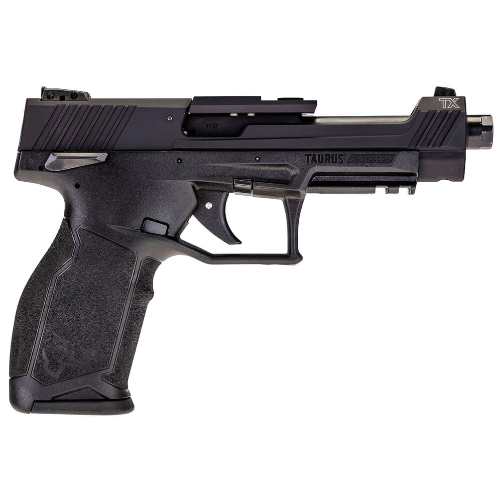 Taurus TX22 Competition 22LR 5.4&quot; Bk/Bk Pistol w/(3)10rd Mags 1-TX22C151-10