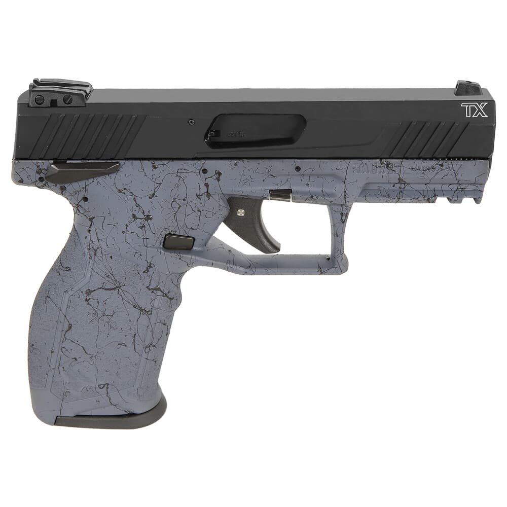 Taurus TX22 .22 LR 4" Bbl Green Splat/Black Pistol w/(2) 10rd Mags 1-TX22141SP1-10