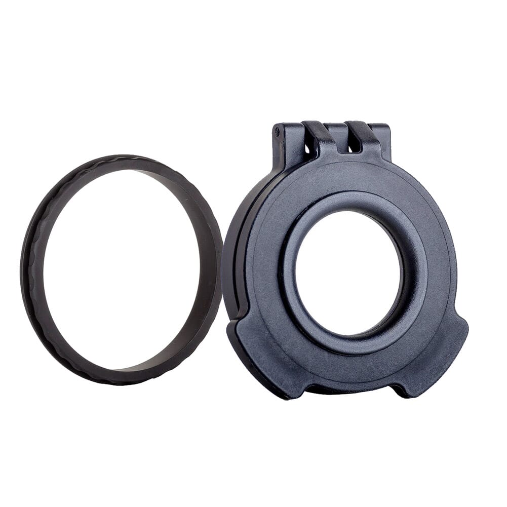 Tenebraex Objective Clear Flip Cover w/ Adapter Ring for Nightforce ATACR 4-16x50 50NFC3-CCR