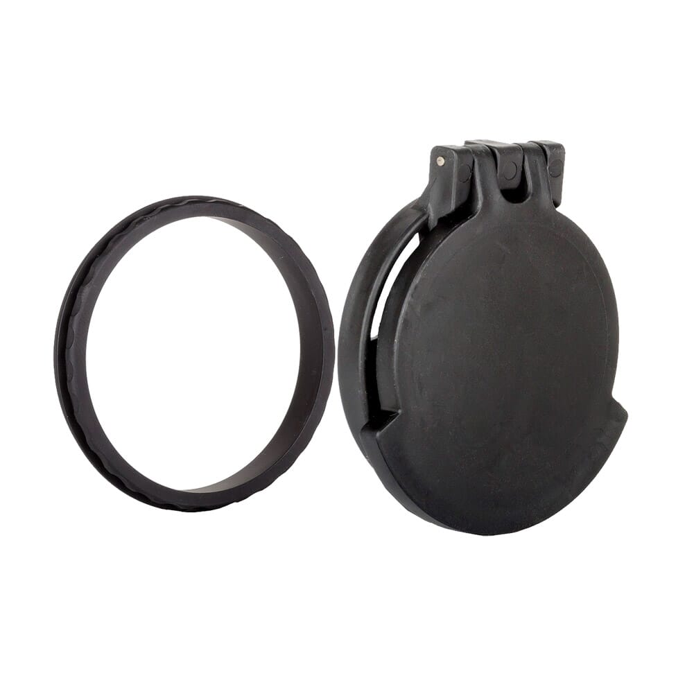 Tenebraex Objective Flip Cover w/ Adapter Ring Black for Leupold Mark 4 LRT 10x40 40LTCC-FCR