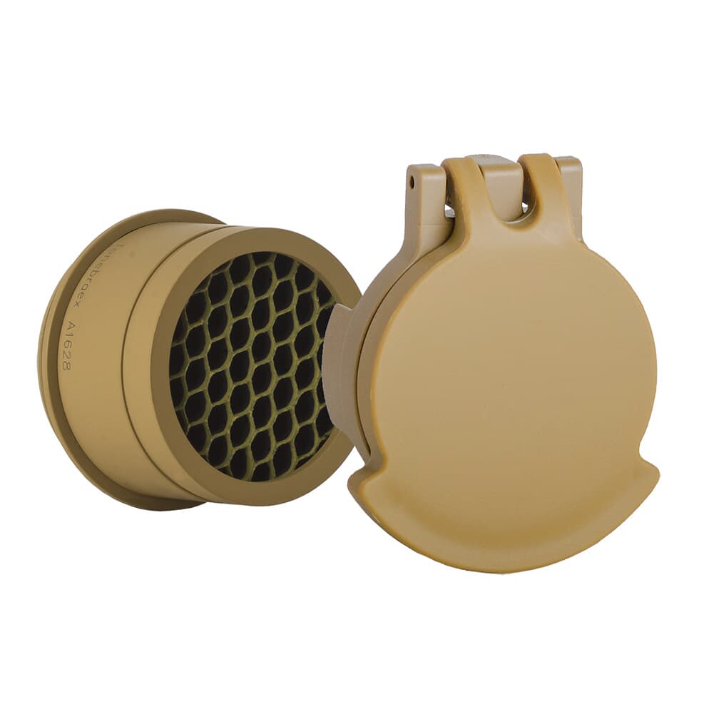 Tenebraex Objective Flip Cover w/ Adapter Ring RAL8000 for S&B 1.5-8x26 PM II 24MMU1-SBSD26-FCR