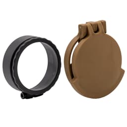 Tenebraex Objective Flip Cover w/ Adapter Ring RAL8000/Black for Bushnell Elite Tactical 3.5-21x50 UAR006-FCR