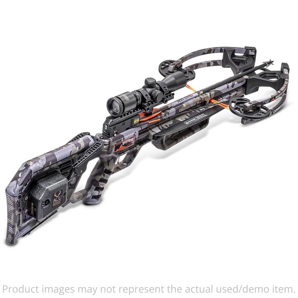 Wicked Ridge Commander M1 Peak Camo Crossbow w/Rope Sled &amp; Multi-Line Scope WR24003-9534 - Light Marks, Damaged Box USED7760