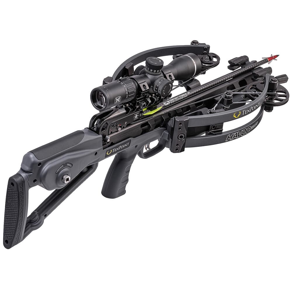 TenPoint Havoc RS440 Crossbow w/ACUslide, EVO-X Elite Scope, Graph Gry CB21008-1299