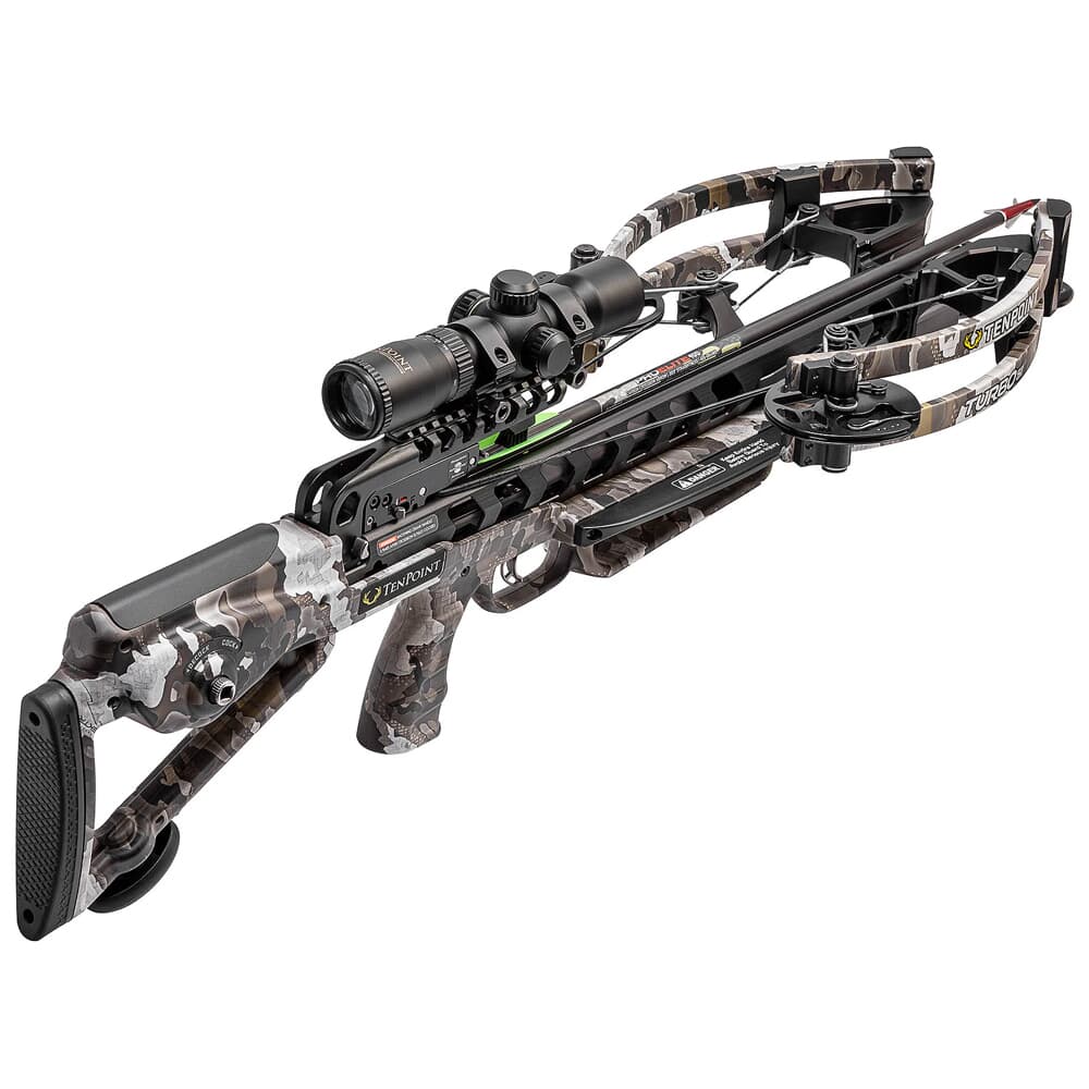 TenPoint Turbo S1 REFURBISHED Crossbow w/ACUslide, RangeMaster Pro Scope, & 3 PE 400 Arrows RF-CB22020-7519