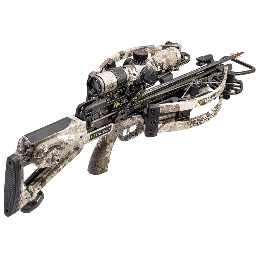 TenPoint Flatline 460 Veil Alpine Crossbow w/ACUslide &amp; EVO-X Elite Camo Scope CB23008-6889
