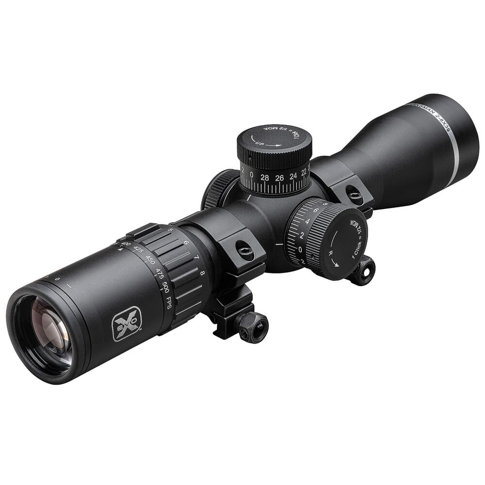 TenPoint EVO-X Marksman Elite Scope w/Target Turret Adjustment 100yd Blk HCA-095-2