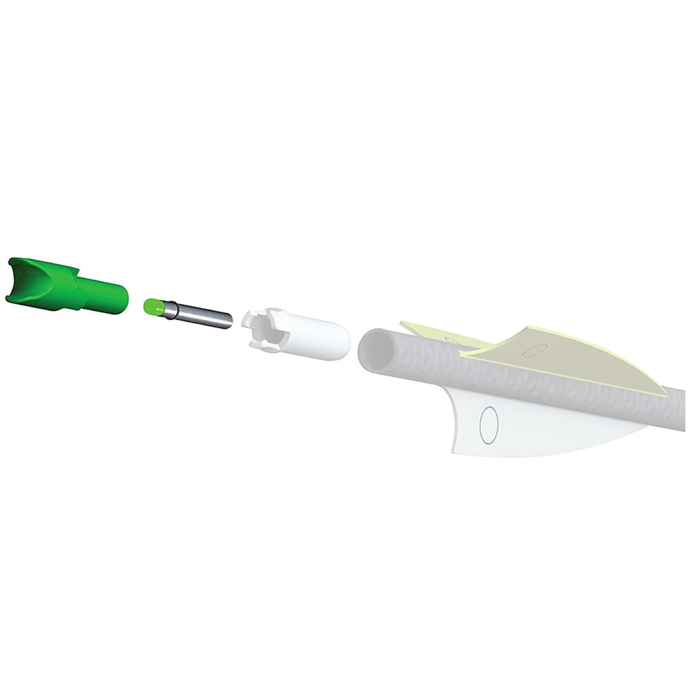 TenPoint Alpha-Brite Lighted Nock System .297 Grn HEA-358-3