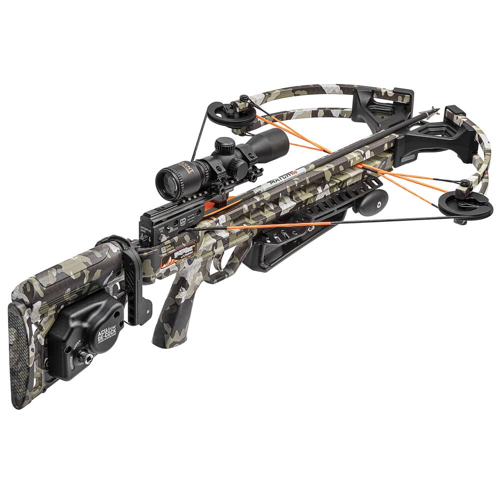 Wicked Ridge Raider 400 De-Cock Peak XT Crossbow w/ACUdraw De-Cock &amp; Pro-View Scope WR23005-4528