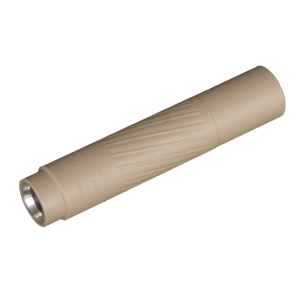 Thunder Beast Ultra 7CB 6.5mm Gen 2 FDE Suppressor w/M18x1.5 Muzzle Brake U7CB65-MX18x15-FDE