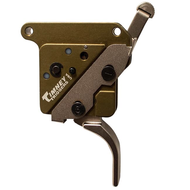 Timney Elite Hunter Remington 700, Right Hand, Straight, Nickel Plated 3 lb Trigger 517-16V2