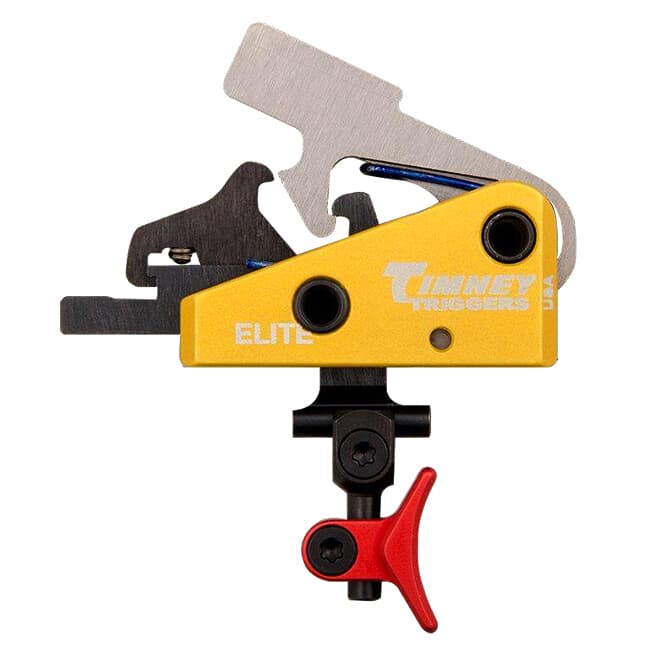 Timney AR Calvin Elite, 1.5 lb, Adjustable Shoe, Red Trigger 660CE