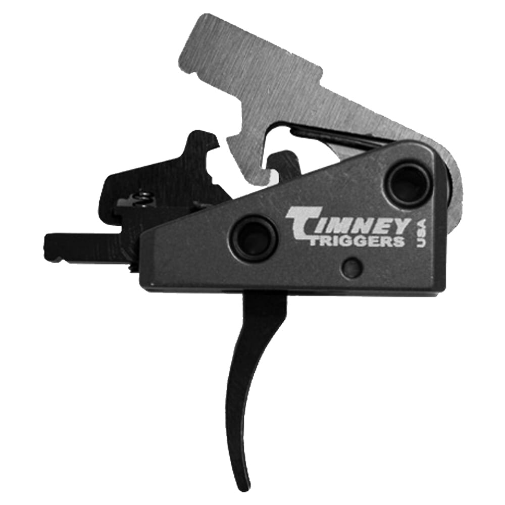 Timney AR Targa Large Pin, 2 Stage, Short 1st Stage, Curved 2+2 lb Trigger 662L