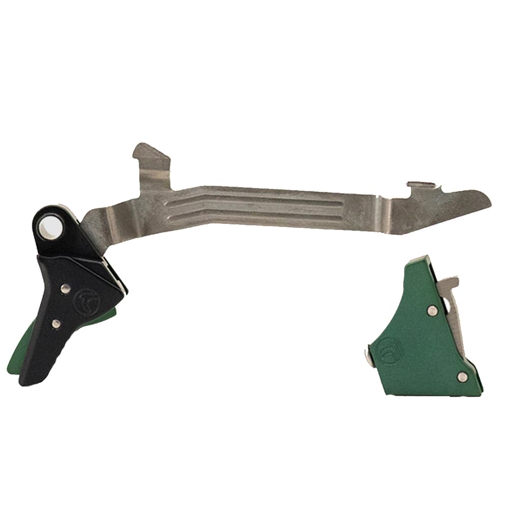 Timney Triggers Alpha Green Trigger for Glock Gen 3 &amp; 4 AG-3-4-GR