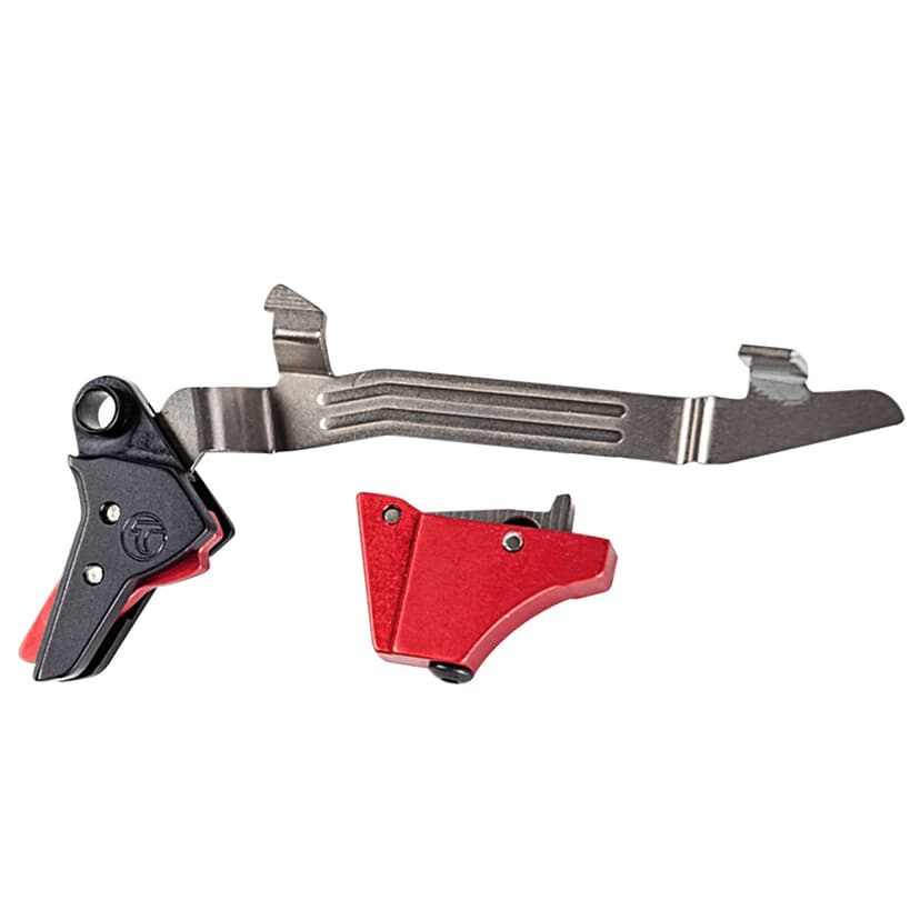 Timney Triggers Alpha Large Red Trigger for Glock Gen 3 & 4 Alpha-Glock ...