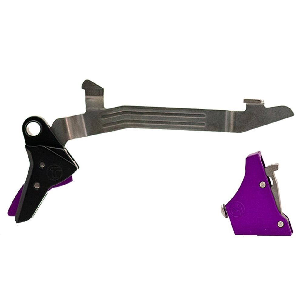 Timney Triggers Alpha Large Purple Trigger for Glock Gen 3 & 4 Alpha-Glock-3-4-Large-Purple