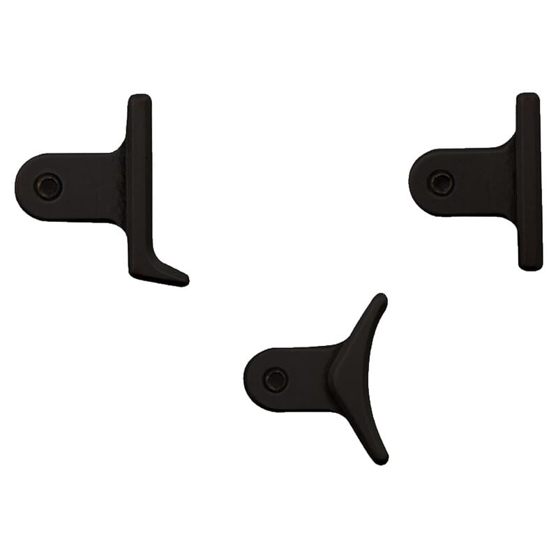 Timney Triggers Calvin Elite Custom AR/Remington 700 Black Shoe Kit w/Heeled, Curved, & Straight Trigger Shoes CE-1