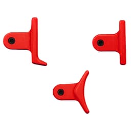 Timney Triggers Calvin Elite Custom AR/Remington 700 Red Shoe Kit w/Heeled, Curved, & Straight Trigger Shoes CE-2
